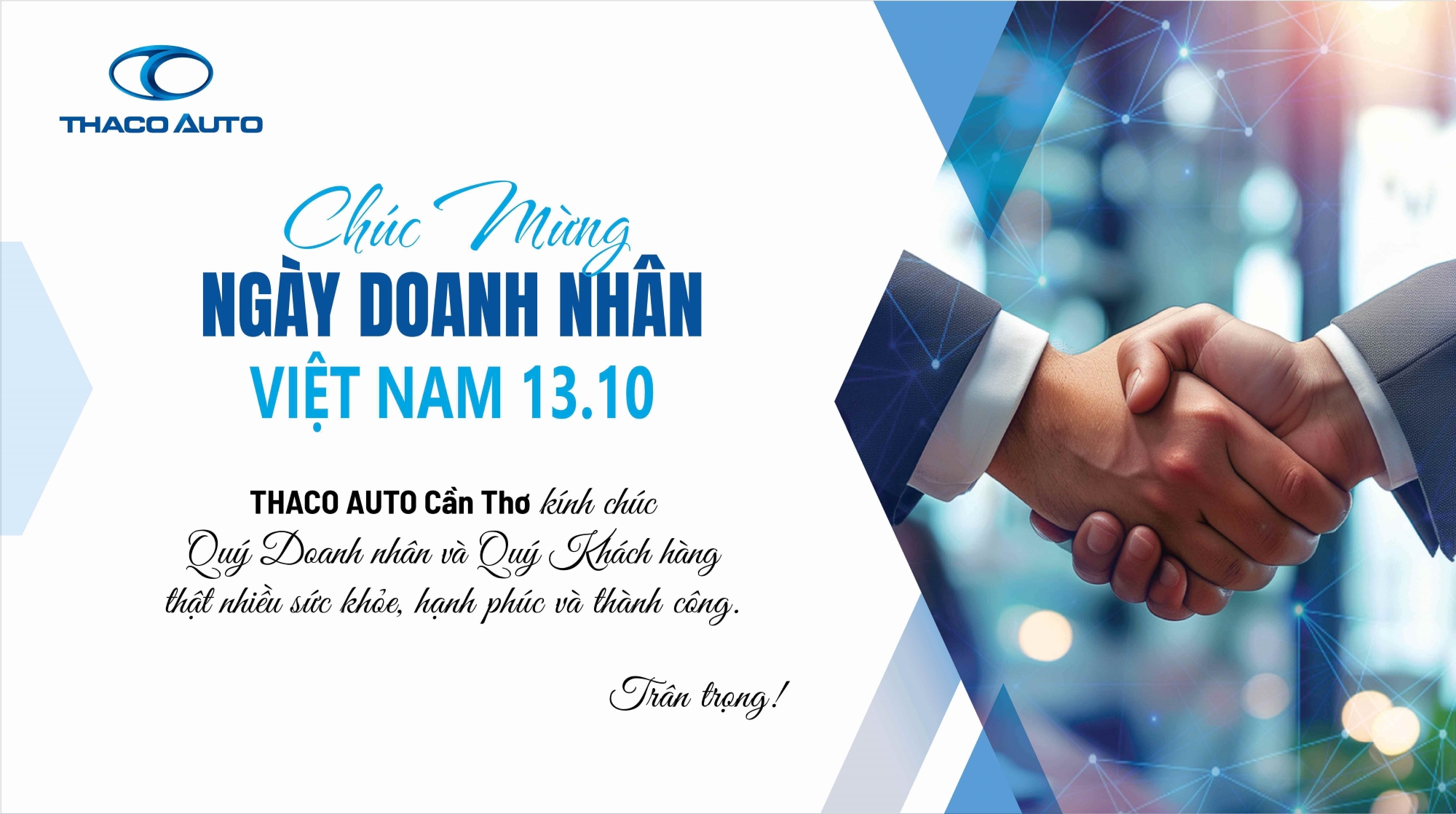 CHÚC MỪNG NGÀY DOANH NHÂN VIỆT NAM 13.10