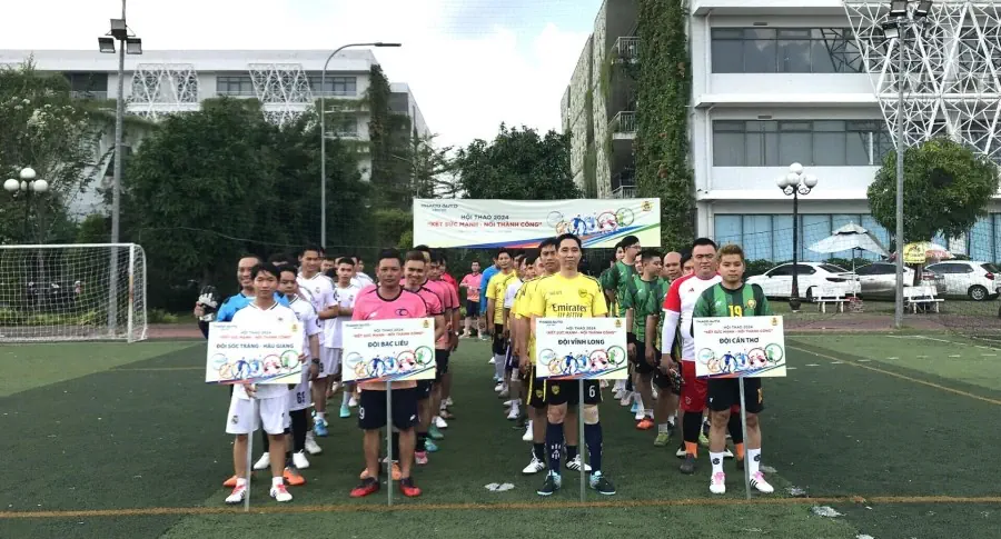 Chính thức khai mạc Hội thao “Kết sức mạnh - Nối thành công” năm 2024 tại THACO AUTO Cần Thơ