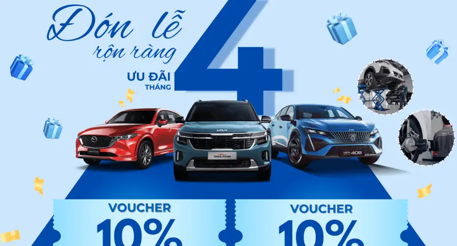 ĐÓN LỄ RỘN RÀNG – BẢO DƯỠNG XE NGẬP ƯU ĐÃI TẠI THACO AUTO ĐẮK NÔNG!