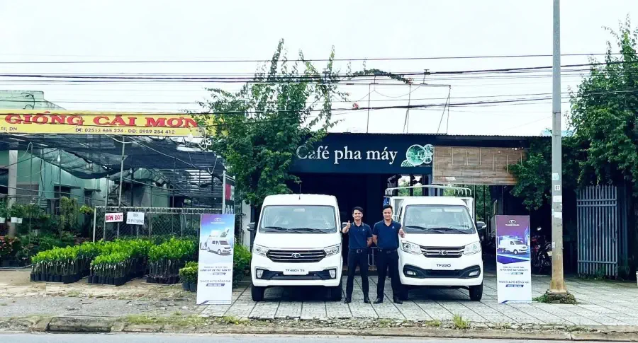 Vận chuyển hàng hoá linh hoạt với xe Tải nhỏ máy xăng THACO TF220 và THACO TF230