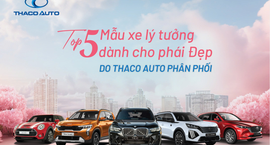 Top 5 mẫu xe lý tưởng dành cho phái đẹp