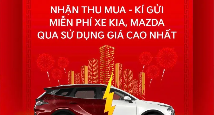 THACO AUTO Giải Phóng nhận ký gửi - thu mua xe qua sử dụng giá cao nhất