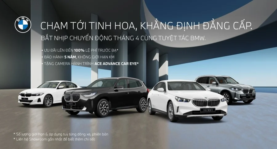 SỞ HỮU BMW - NHẬN ƯU ĐÃI VÀNG - CHÀO ĐÓN HÈ SANG