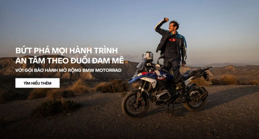BMW MOTORRAD VIỆT NAM RA MẮT GÓI BẢO HÀNH MỞ RỘNG