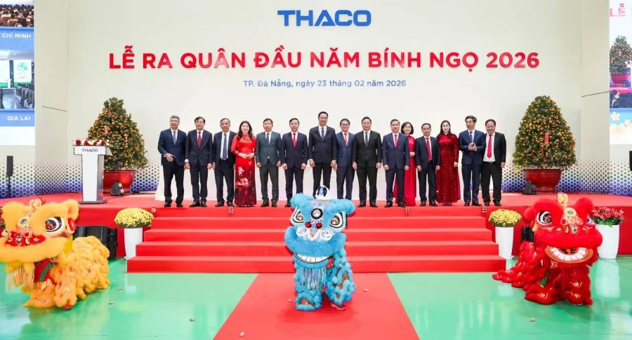 THACO ra quân đầu năm Bính Ngọ 2026 : Tăng tốc bứt phá với chiến lược phát triển đa ngành toàn diện