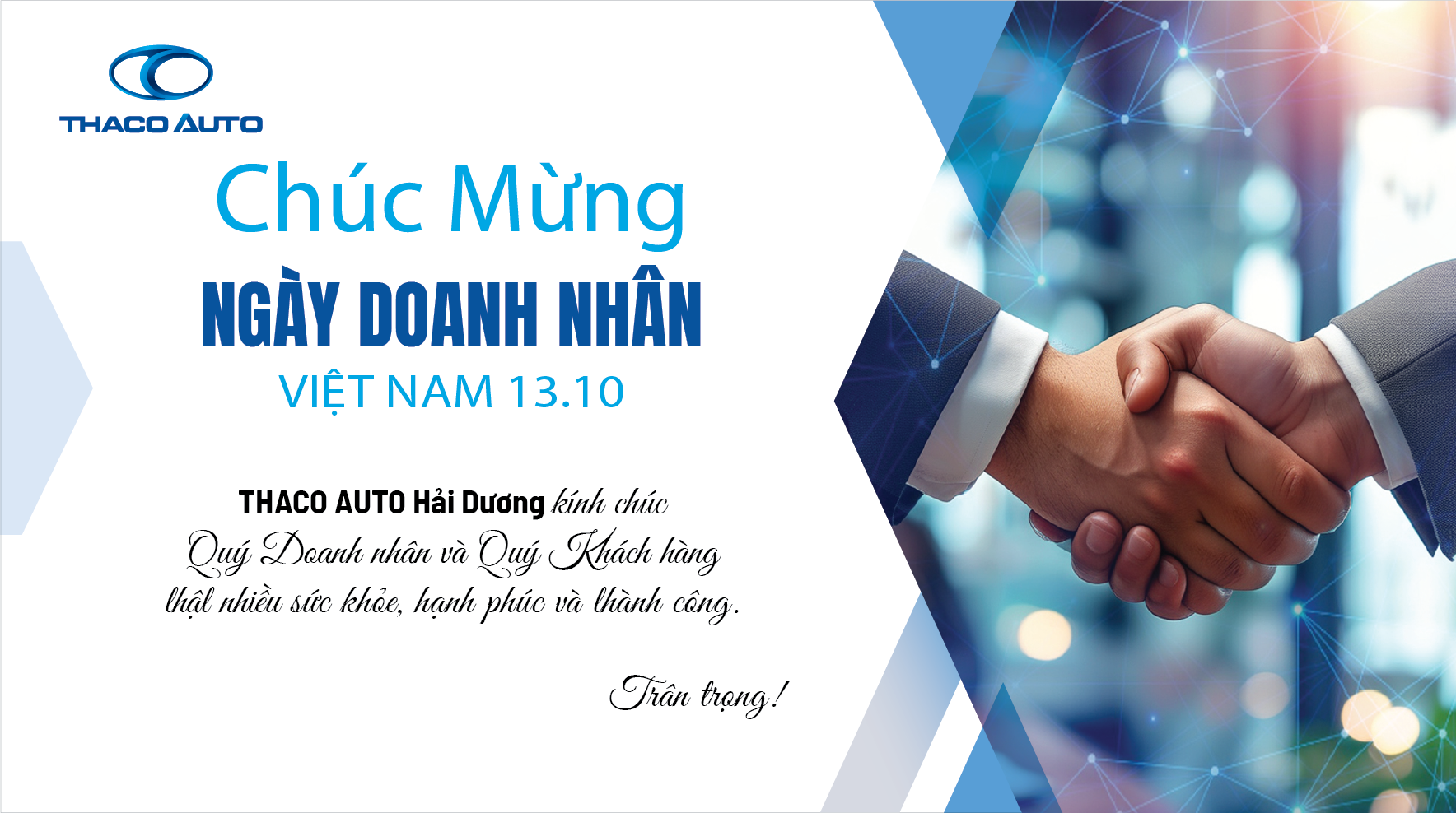 CHÚC MỪNG NGÀY DOANH NHÂN VIỆT NAM 13.10