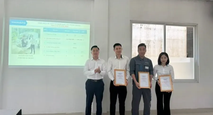 CHƯƠNG TRÌNH LỄ CHÀO CỜ THÁNG 7 TẠI THACO AUTO HOÀ BÌNH