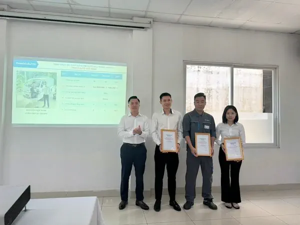 CHƯƠNG TRÌNH LỄ CHÀO CỜ THÁNG 7 TẠI THACO AUTO HOÀ BÌNH