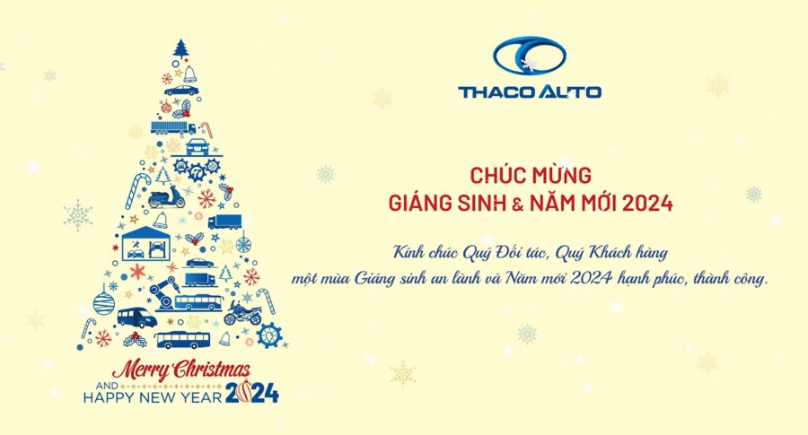 CHÚC MỪNG GIÁNG SINH, NĂM MỚI 2024