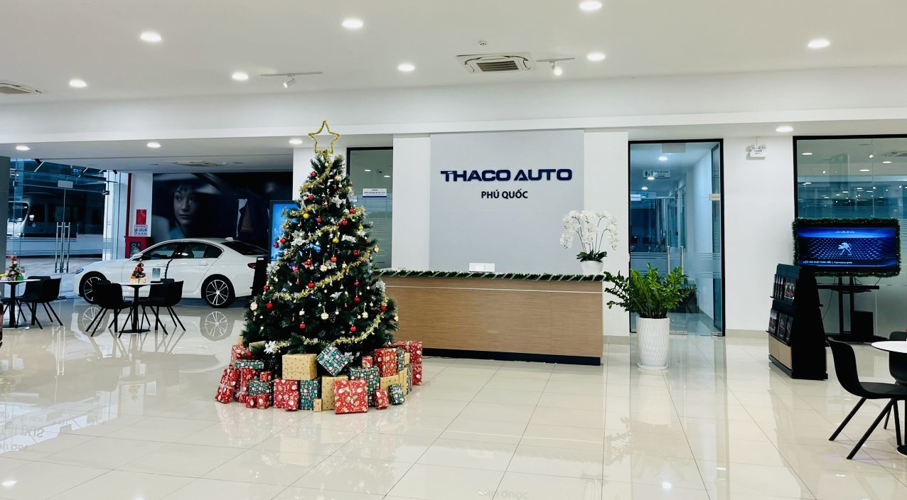 THACO AUTO Kiên Giang “khoác áo mới” chào đón Giáng sinh 2023