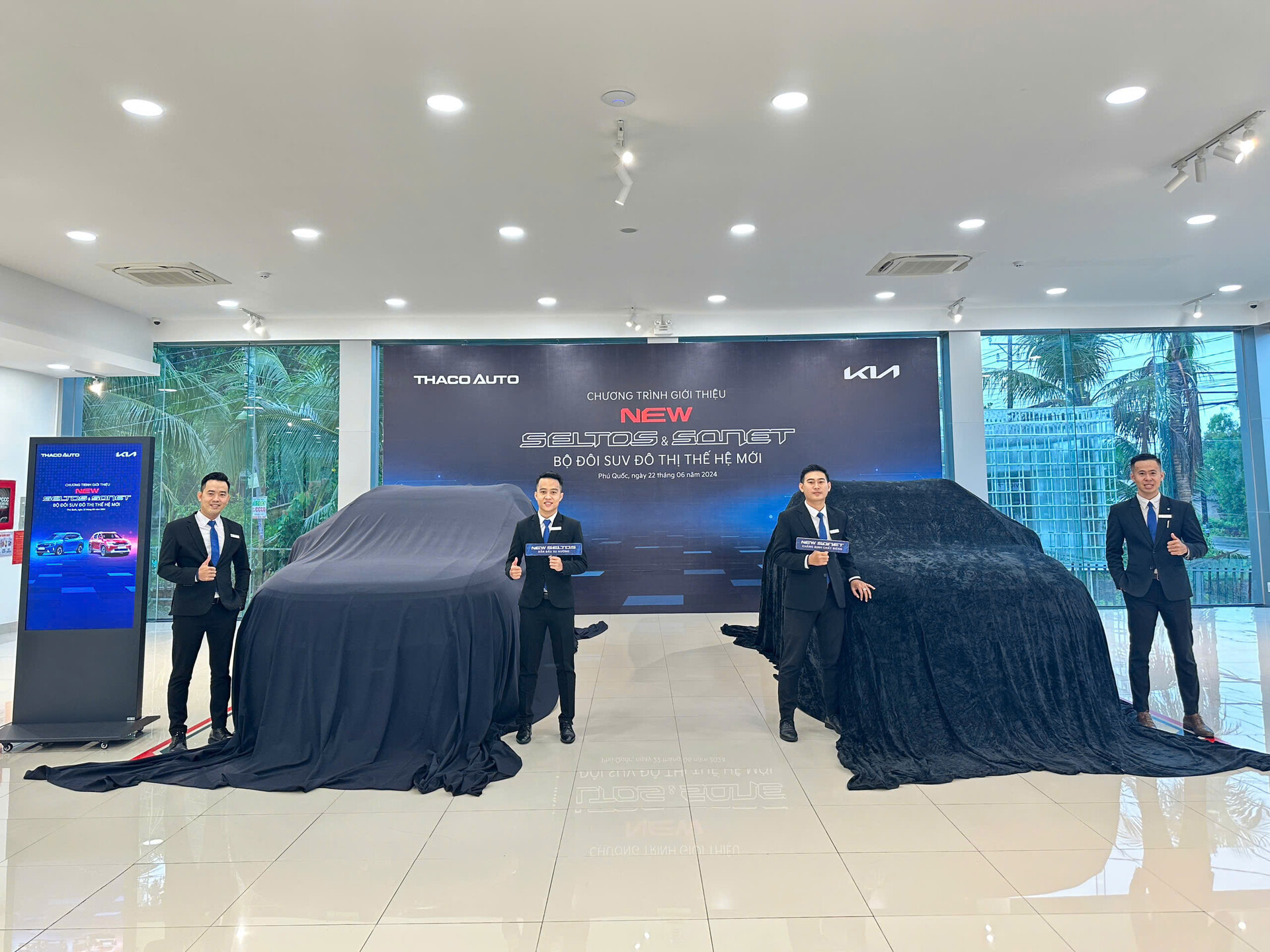 Khám phá bộ đôi SUV đô thị thế hệ mới New Seltos & New Sonet tại THACO AUTO Kiên Giang