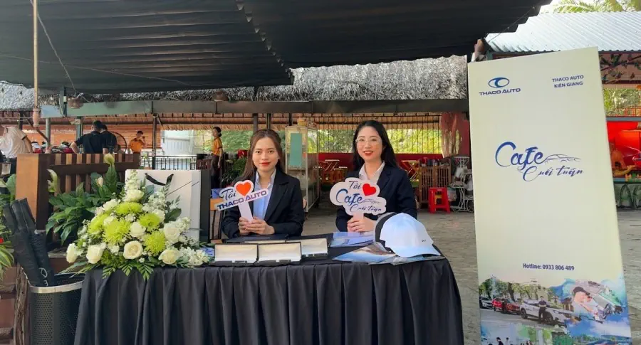 “Cafe cuối tuần” cùng THACO AUTO Kiên Giang: Nhiều trải nghiệm ý nghĩa, nhiều giá trị cộng thêm