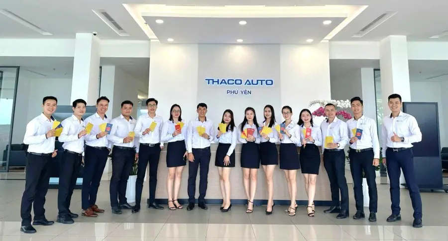 Phấn khởi những ngày đầu năm mới tại THACO AUTO Phú Yên