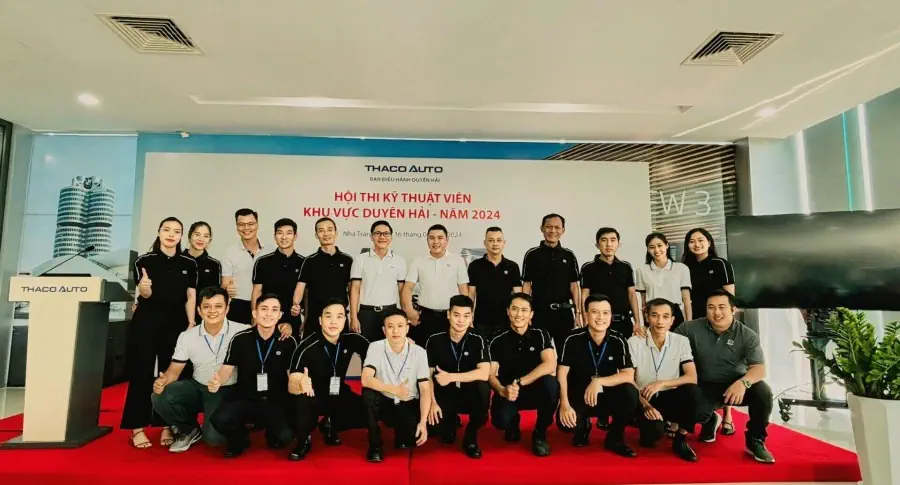 THACO AUTO Phú Yên giành giải III tại Hội thi “Kỹ thuật viên Khu vực Duyên Hải - Năm 2024”