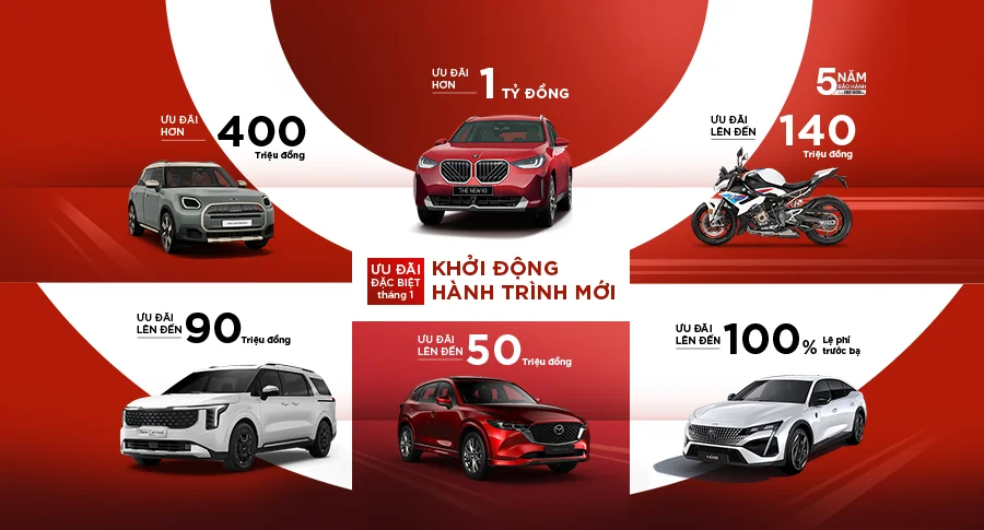 THACO AUTO ưu đãi đặc biệt - khởi động hành trình mới