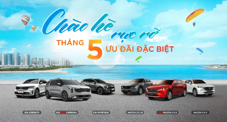 Chào hè rực rỡ cùng THACO AUTO với ưu đãi đặc biệt