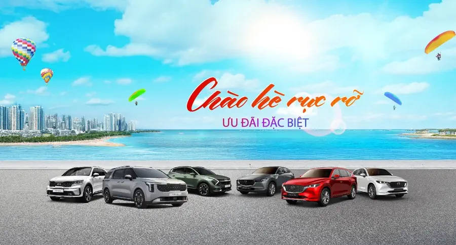 Hè rực rỡ cùng THACO AUTO với ưu đãi đặc biệt