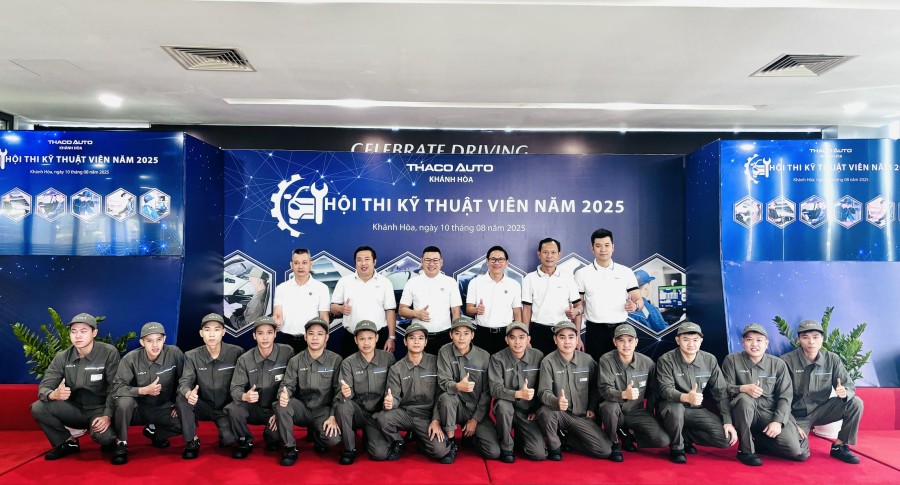 THACO AUTO tổ chức “Hội thi tay nghề Kỹ thuật viên” năm 2025