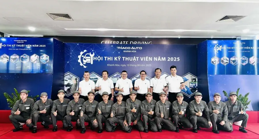THACO AUTO tổ chức “Hội thi tay nghề Kỹ thuật viên” năm 2025