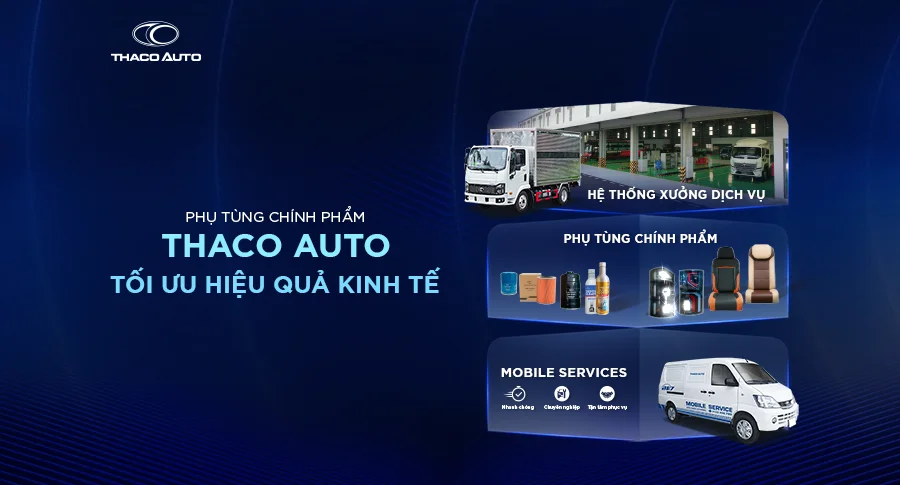 Vì sao phụ tùng chính phẩm của THACO AUTO giúp doanh nghiệp vận tải tối ưu hiệu quả kinh tế?