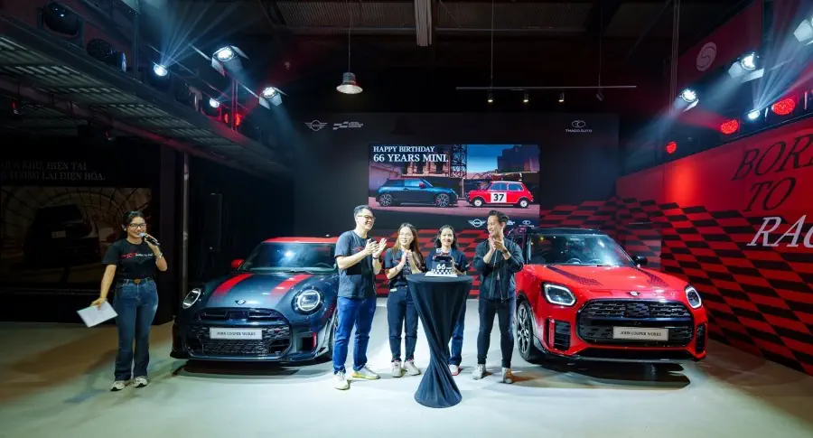 THACO AUTO ra mắt bộ đôi MINI John Cooper Works thế hệ mới