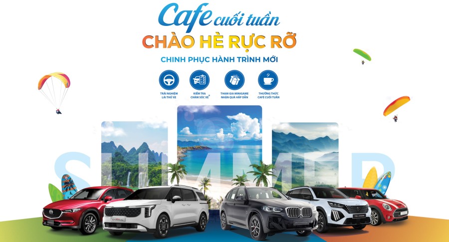 THACO AUTO khởi động mùa hè với chuỗi sự kiện “Cafe cuối tuần” trên toàn quốc