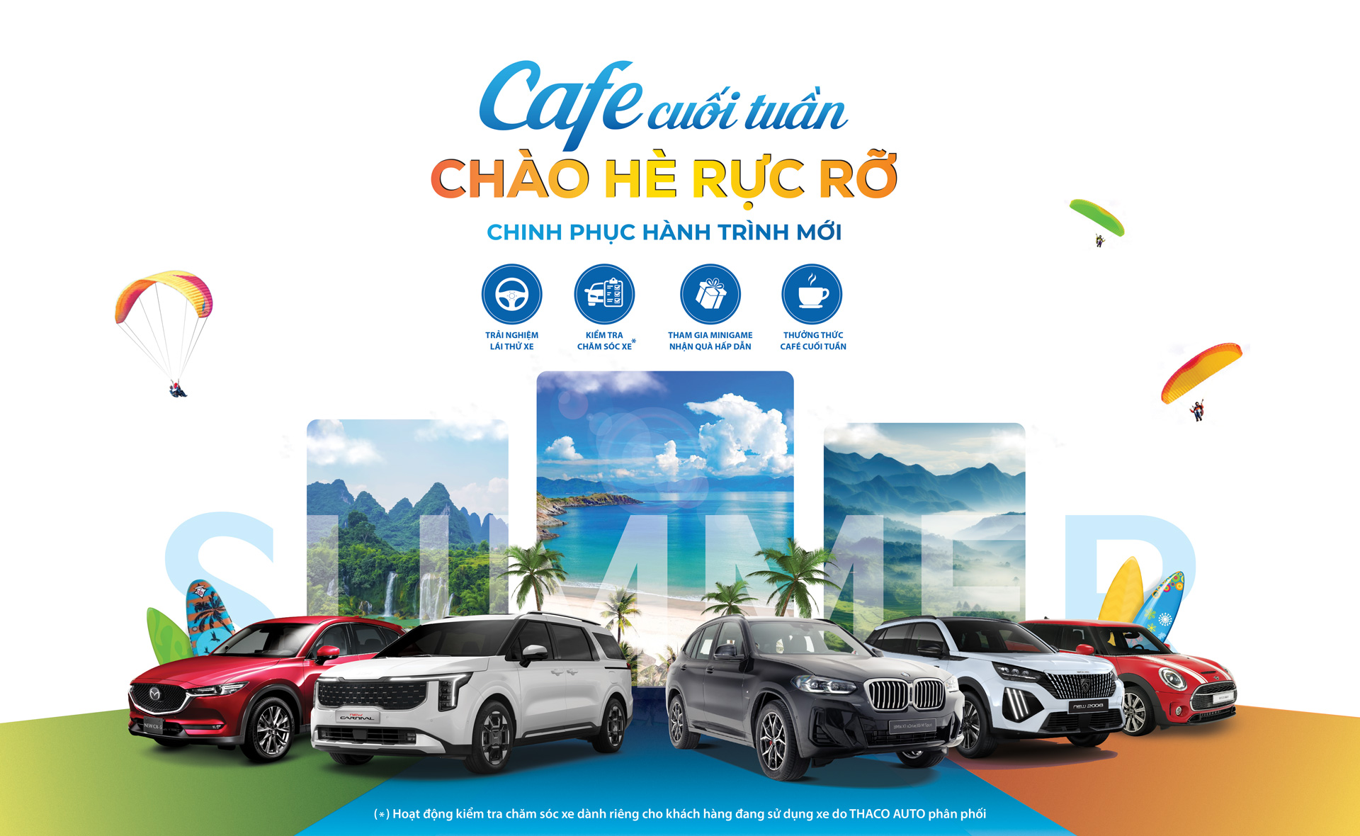 THACO AUTO khởi động mùa hè với chuỗi sự kiện “Cafe cuối tuần” trên toàn quốc