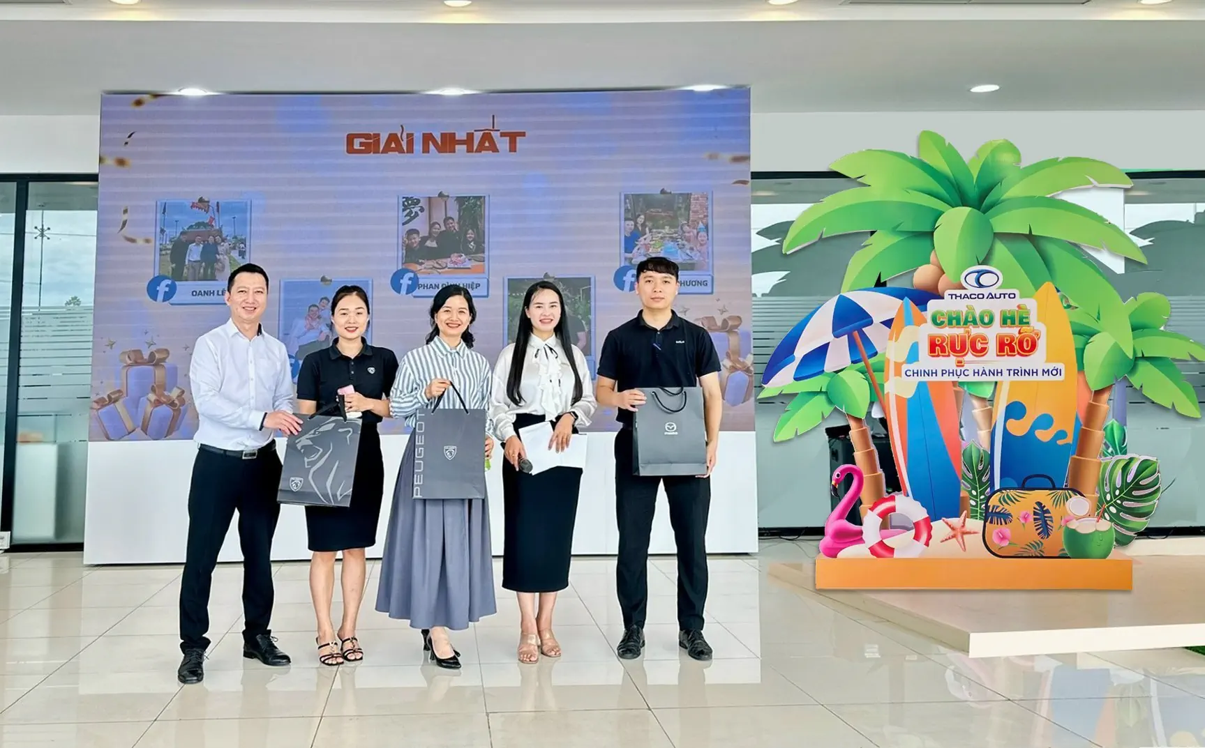 THACO AUTO rực rỡ sắc hè: Nhiều hoạt động trải nghiệm hấp dẫn dành cho khách hàng