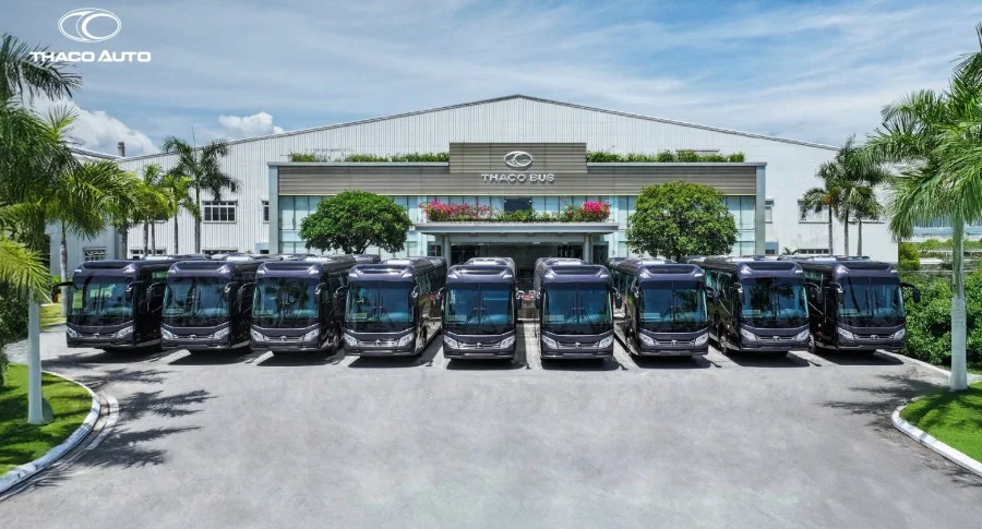 THACO AUTO mở rộng thị phần xe bus tại Philippines, doanh số tăng trưởng ấn tượng