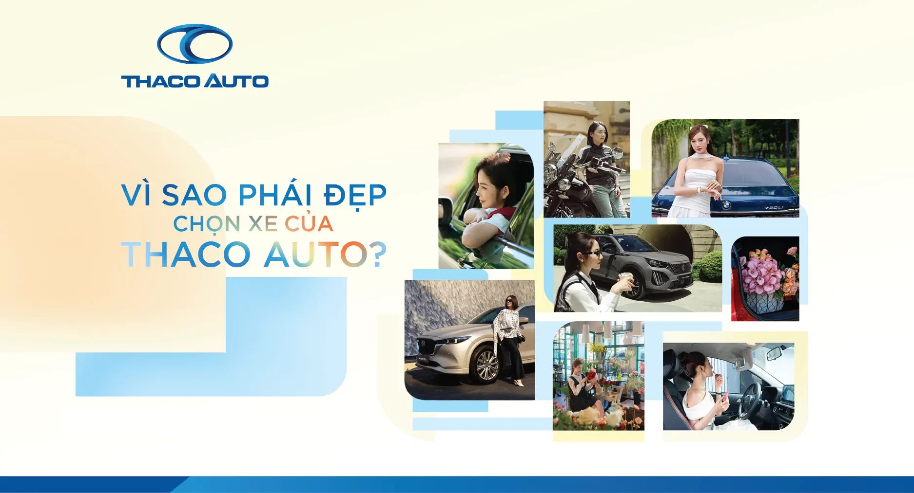 Vì sao phái đẹp chọn xe của THACO AUTO?