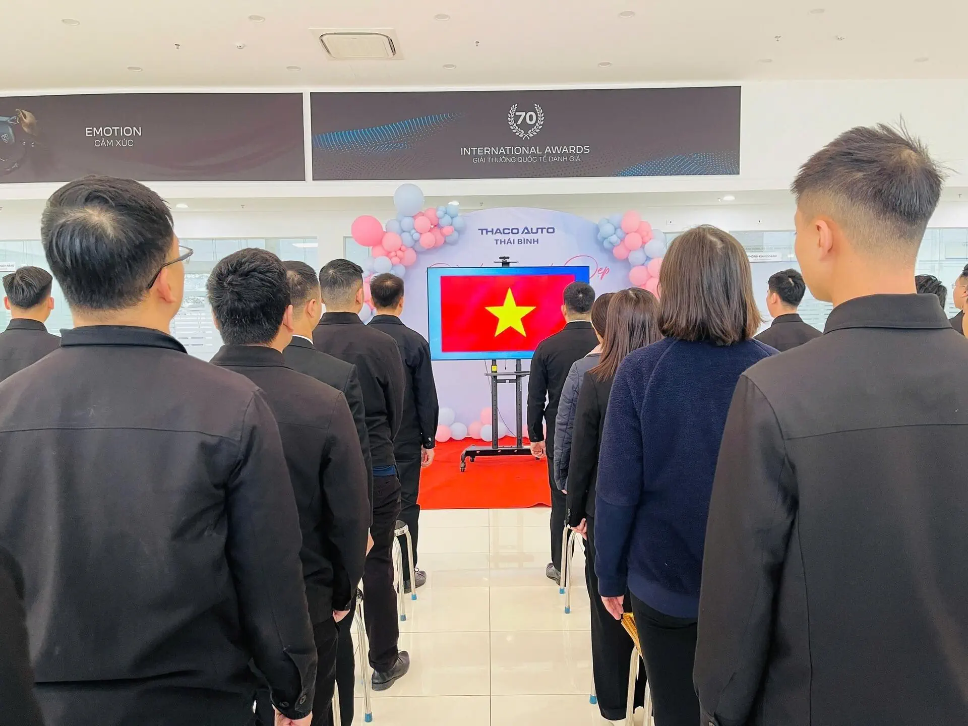 CHÀO CỜ ĐẦU THÁNG NÉT ĐẸP VĂN HÓA THACO