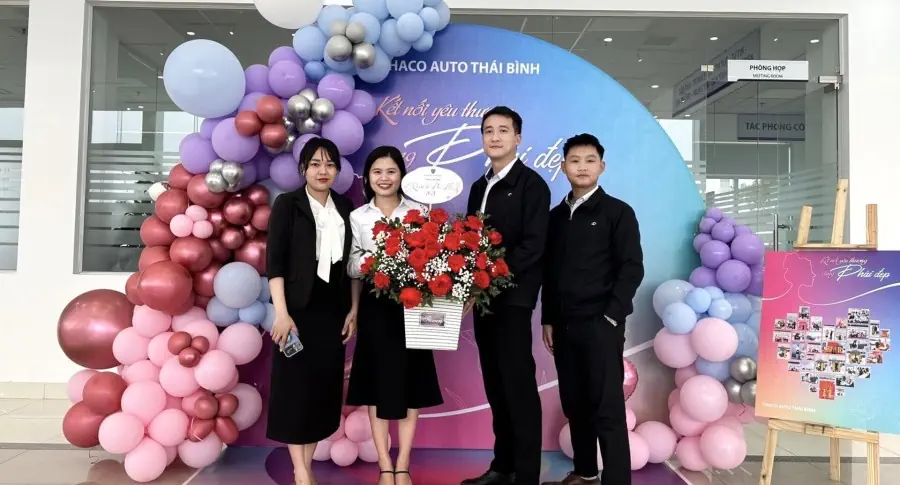 MUÔN SẮC HOA XINH - THACO AUTO THÁI BÌNH