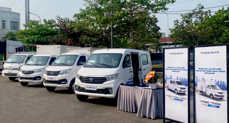 THACO AUTO triển khai chương trình giới thiệu các sản phẩm xe tải thế hệ mới