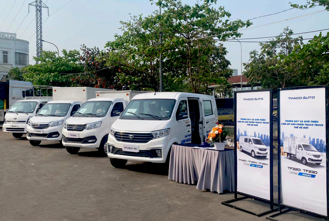 THACO AUTO triển khai chương trình giới thiệu các sản phẩm xe tải thế hệ mới