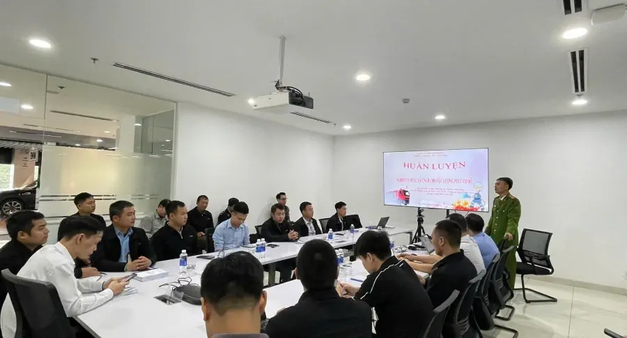 THACO AUTO Thanh Hóa: Chung Tay Xây Dựng Văn Hóa An Toàn Qua Diễn Tập PCCC