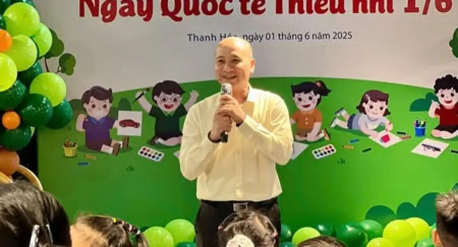 THACO AUTO Thanh Hóa Tưng Bừng Tổ Chức Tết Thiếu Nhi 2025