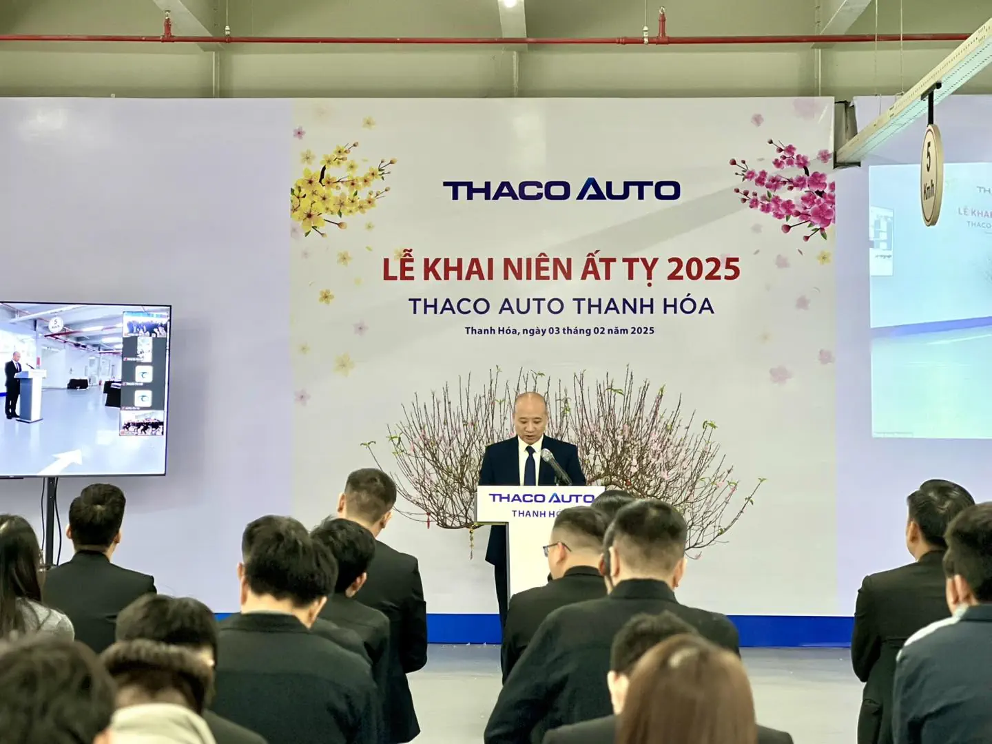 LỄ RA QUÂN ĐẦU NĂM TẠI THACO AUTO THANH HÓA – KHỞI ĐẦU CHO HÀNH TRÌNH MỚI