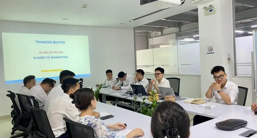 THACO AUTO THANH HÓA ĐÀO TẠO NĂNG CAO KIẾN THỨC, KỸ NĂNG  MARKETING