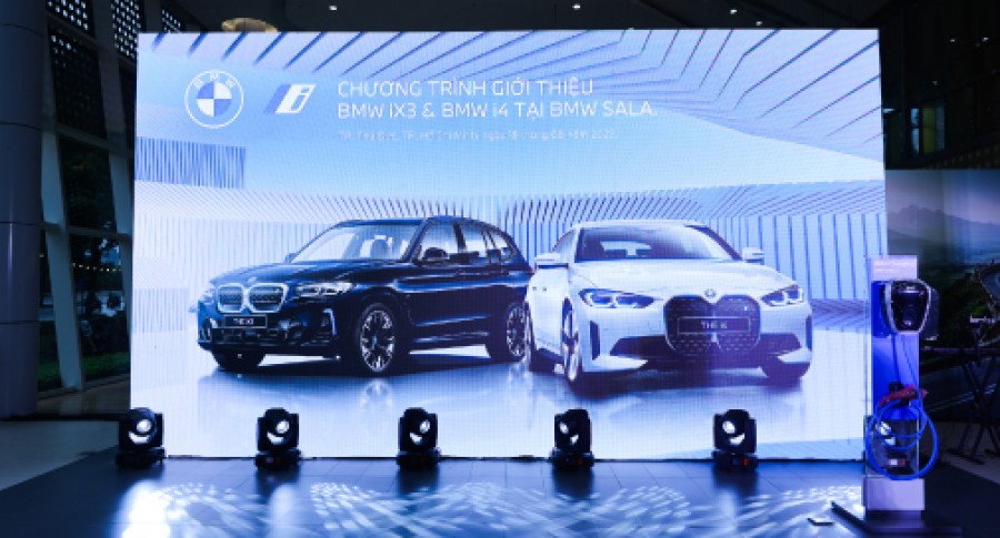 Hai mẫu xe thuần điện BMW iX3 & BMW i4 chính thức ra mắt tại BMW Sala