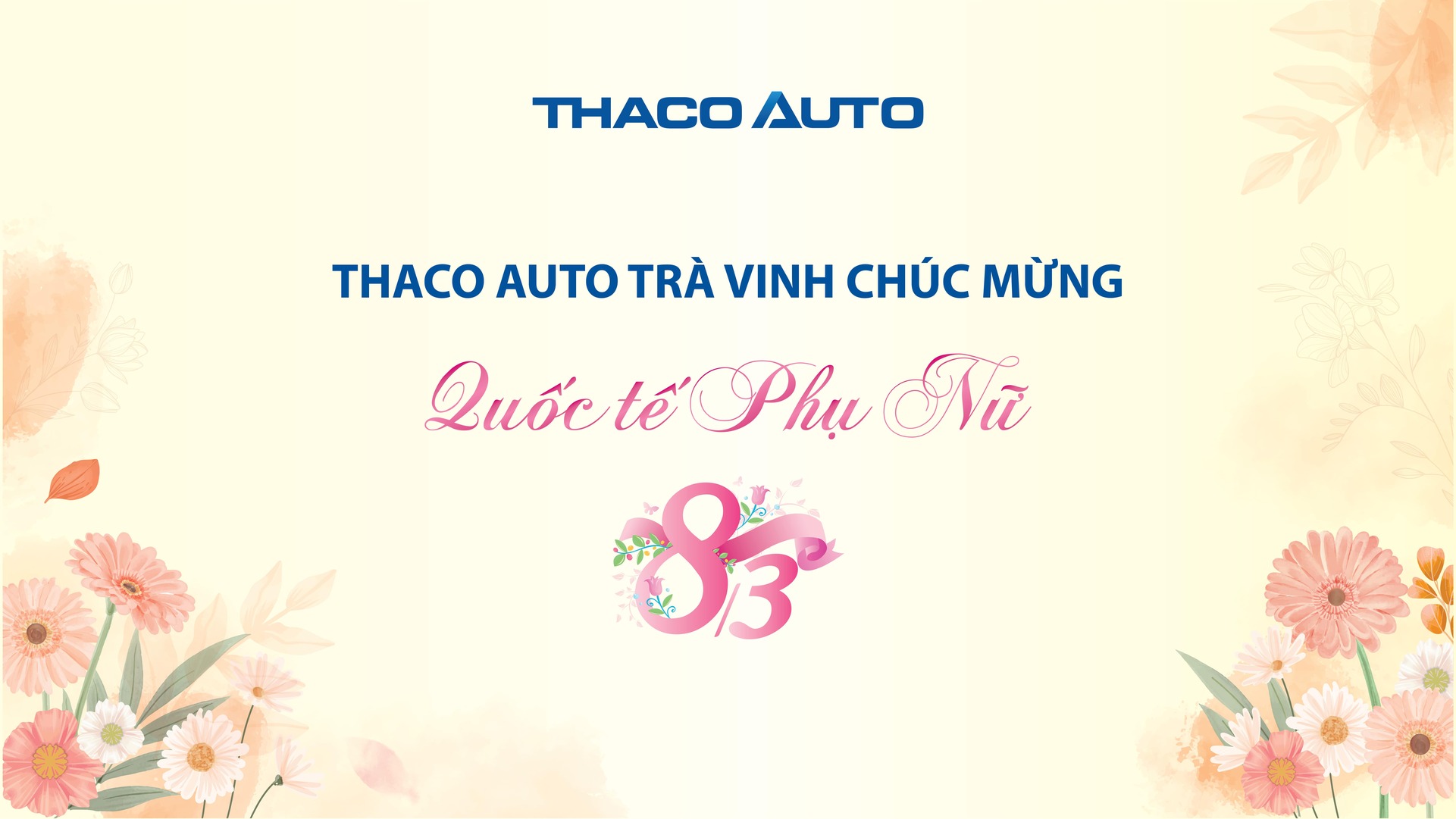 CHÚC MỪNG NGÀY QUỐC TẾ PHỤ NỮ 8/3