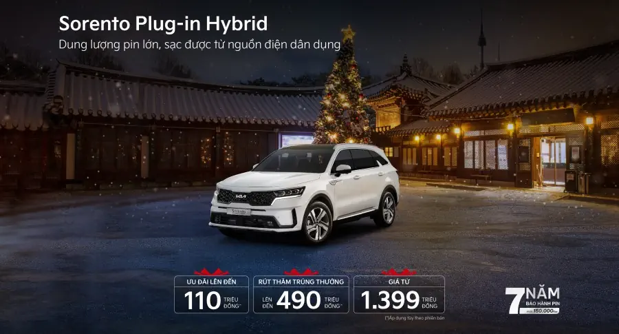 Sở hữu xe Kia với ưu đãi hấp dẫn dịp cuối năm, cao nhất lên đến 110 triệu đồng