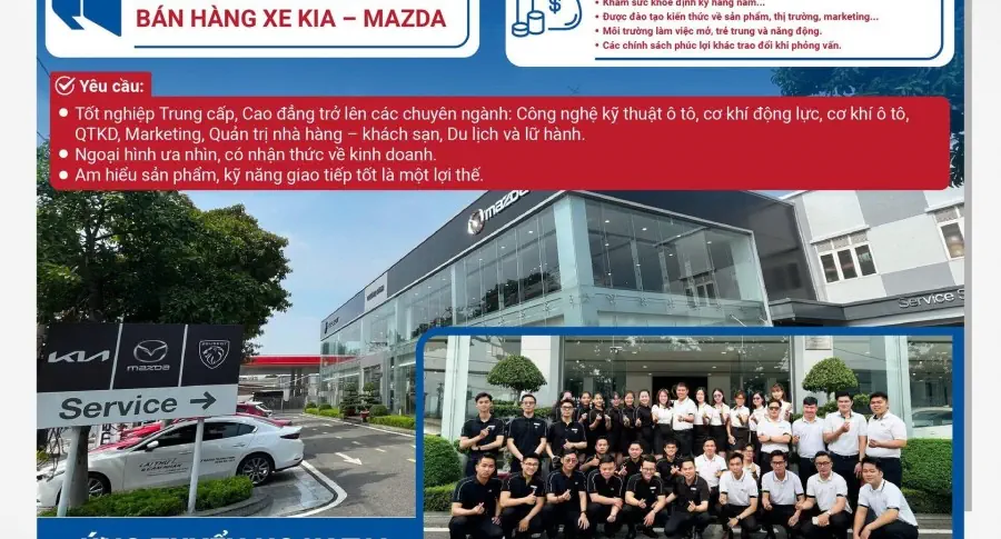 THÔNG BÁO TUYỂN DỤNG BỔ SUNG NHÂN SỰ QUÝ II