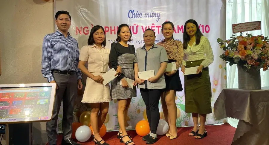 Nữ CBNV THACO AUTO Trường Chinh rạng rỡ trong Ngày Phụ nữ Việt Nam 20/10