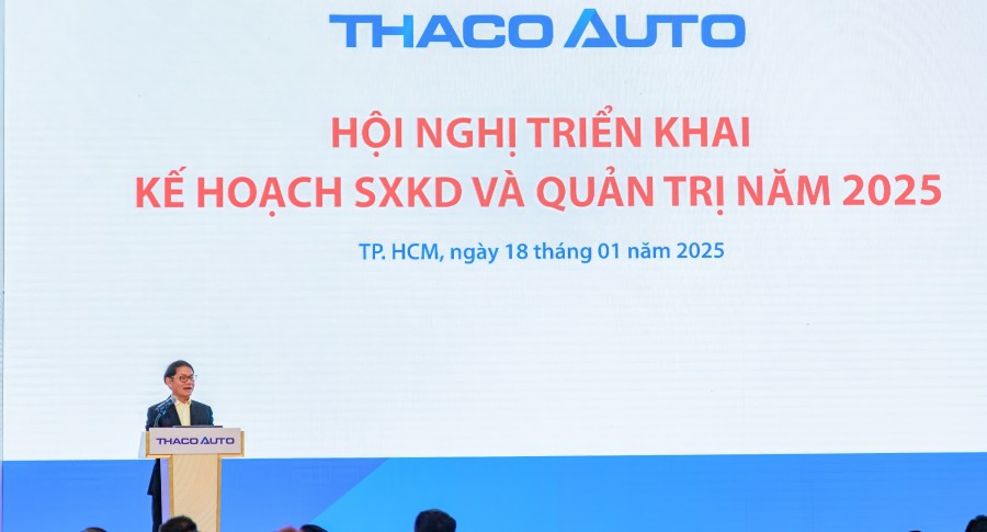 THACO AUTO tổ chức Hội nghị triển khai Kế hoạch Sản xuất Kinh doanh và Quản trị năm 2025