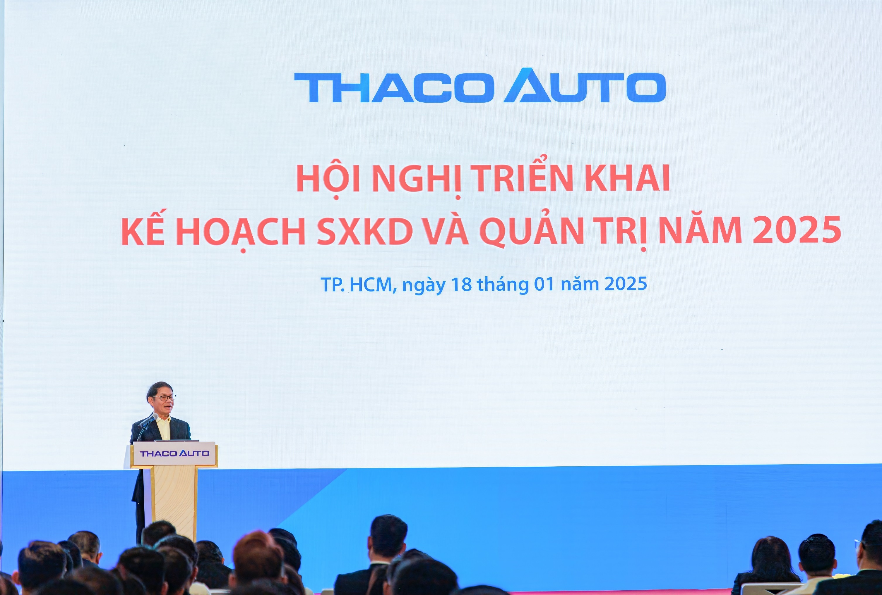 THACO AUTO tổ chức Hội nghị triển khai Kế hoạch Sản xuất Kinh doanh và Quản trị năm 2025