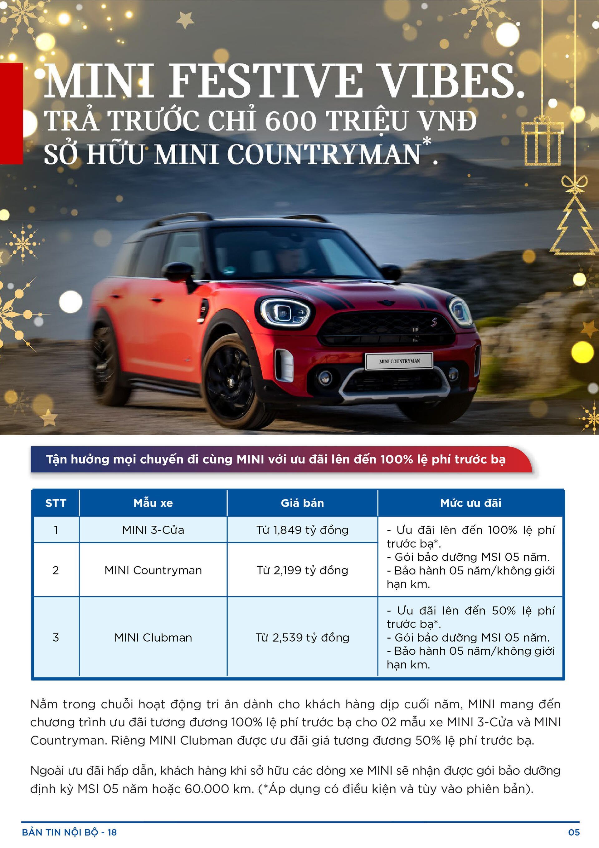 BẢN TIN NỘI BỘ SỐ18-05