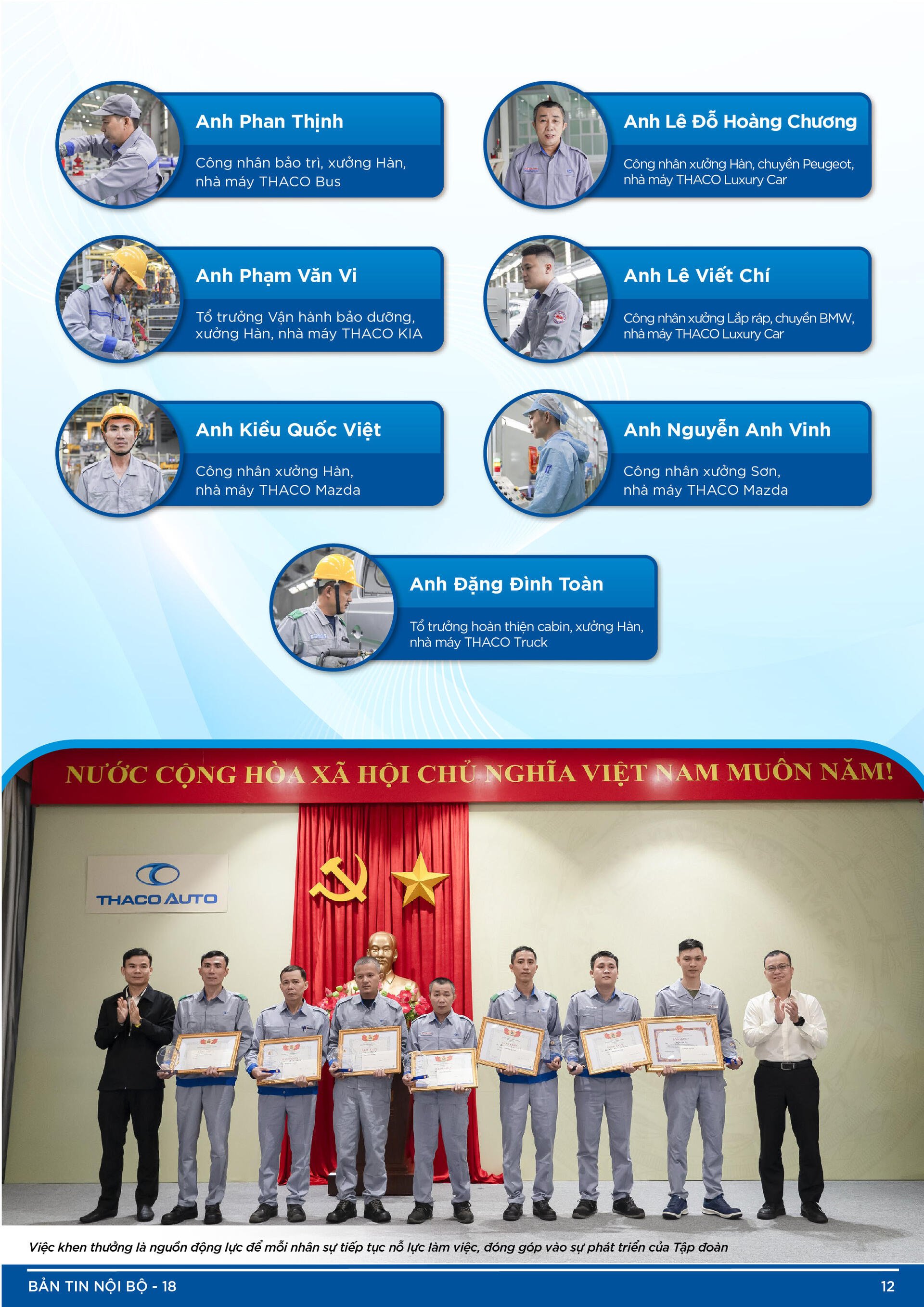 BẢN TIN NỘI BỘ SỐ18-12