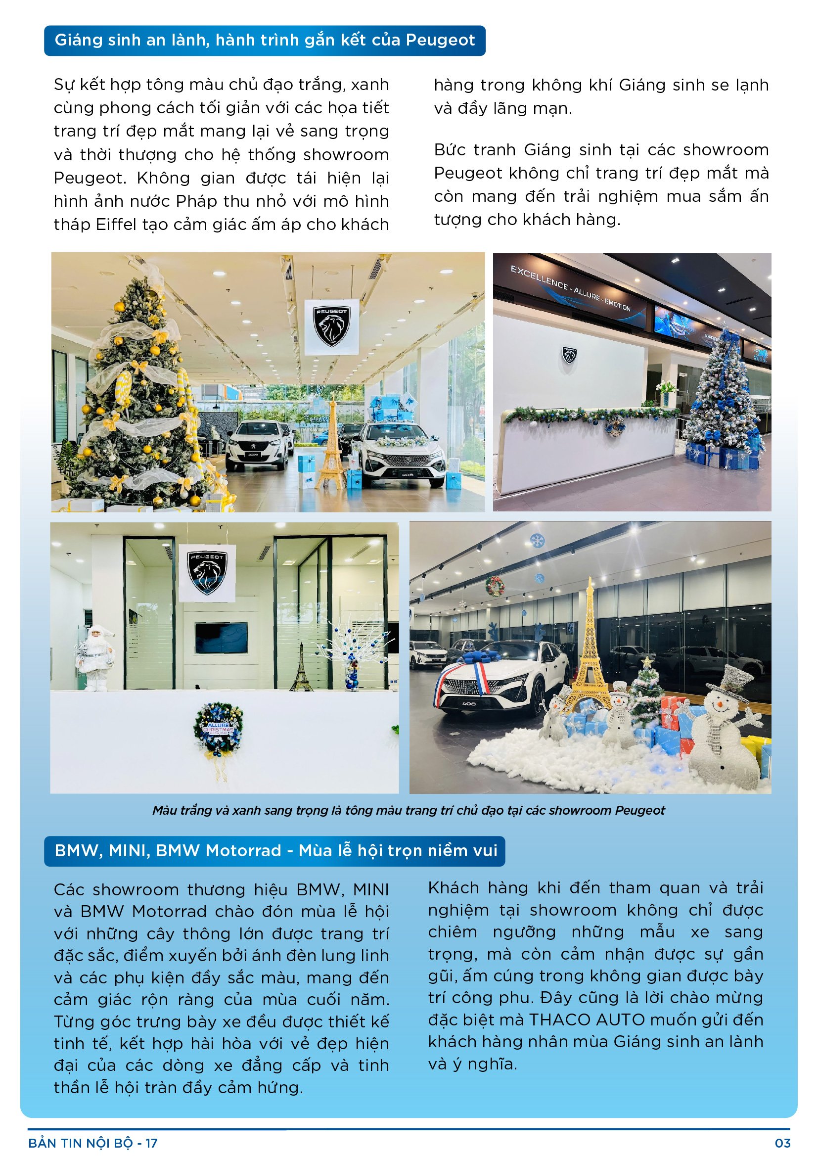 BẢN TIN NỘI BỘ SỐ17-03