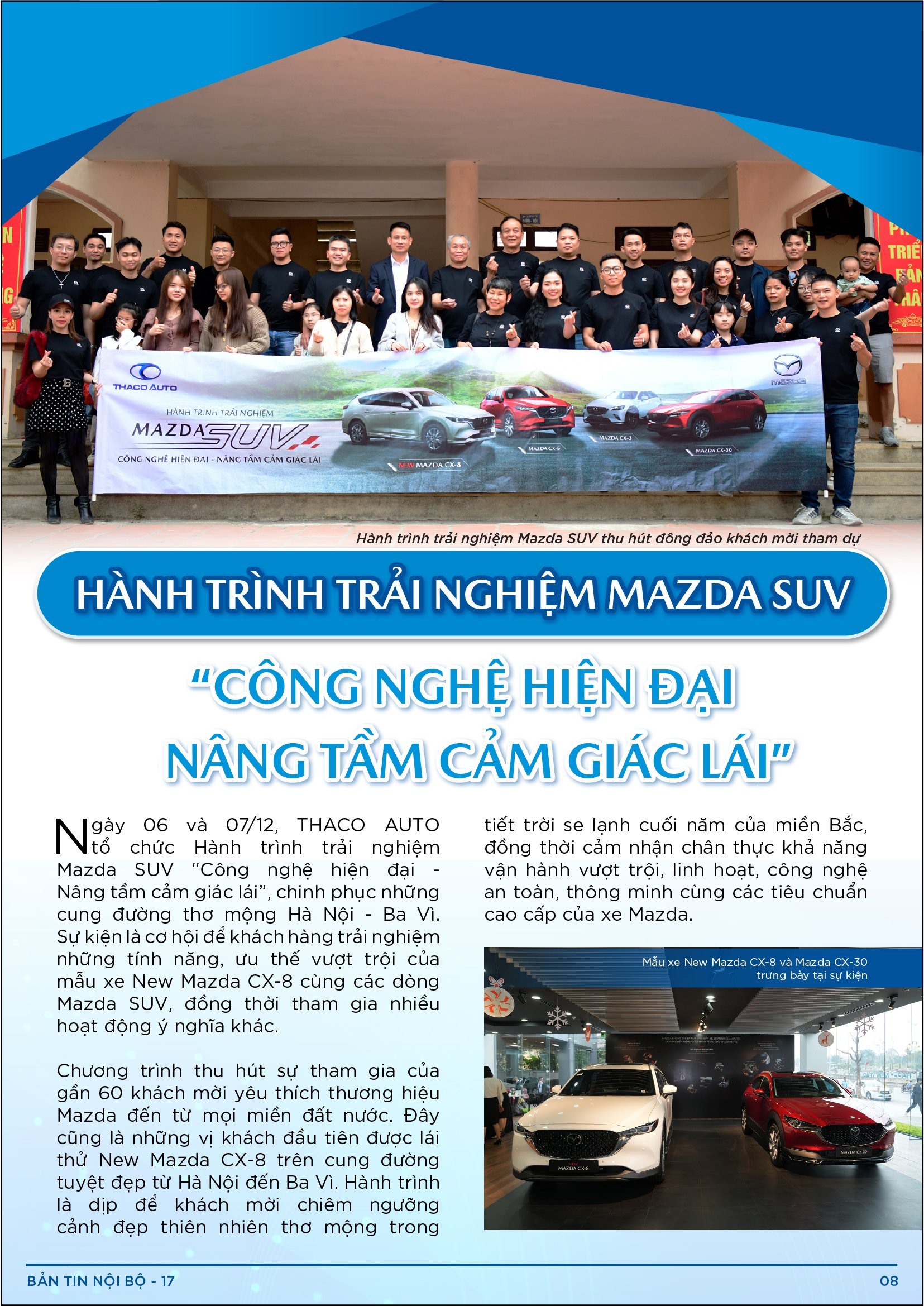 BẢN TIN NỘI BỘ SỐ17-08