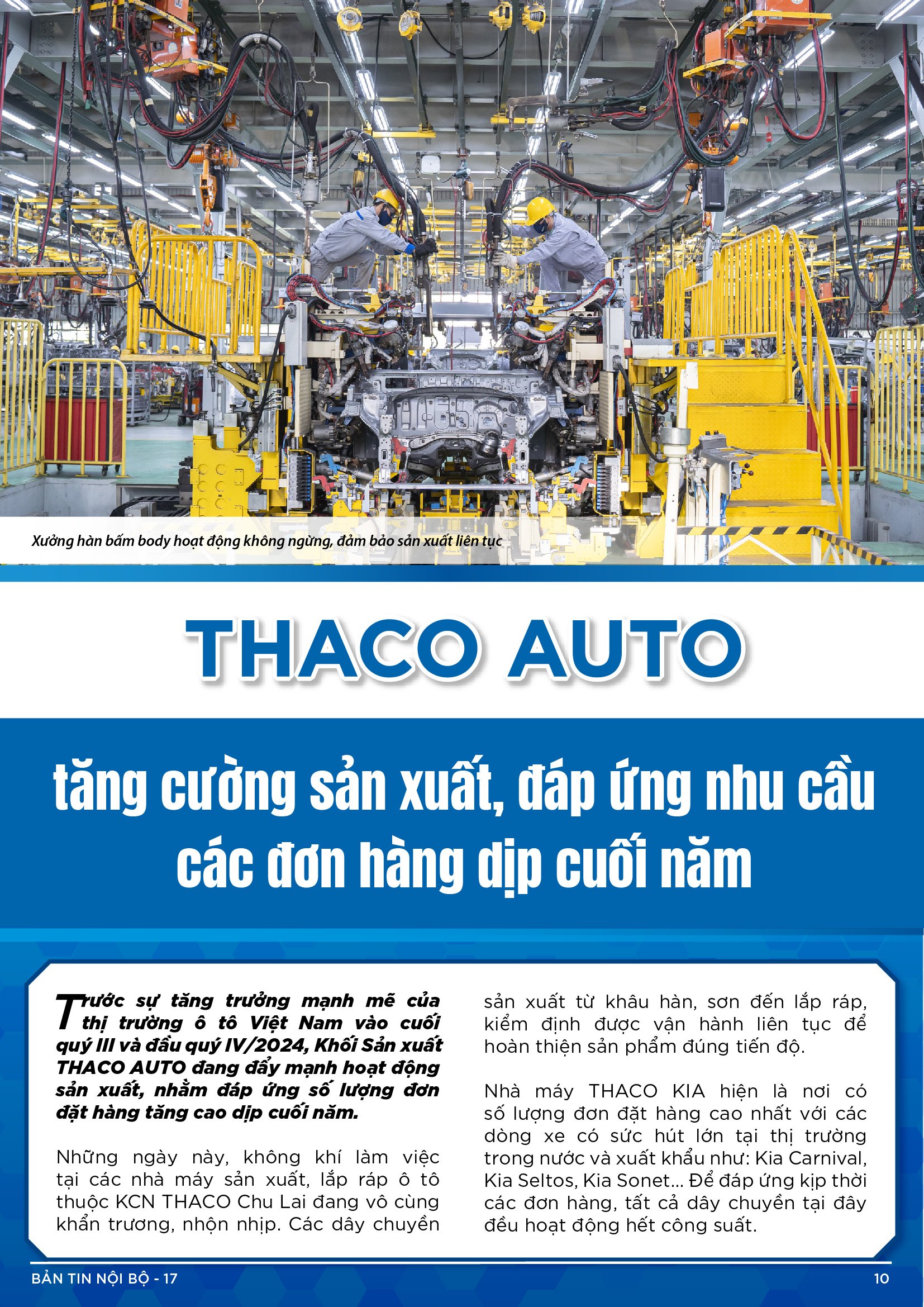 BẢN TIN NỘI BỘ SỐ17-10